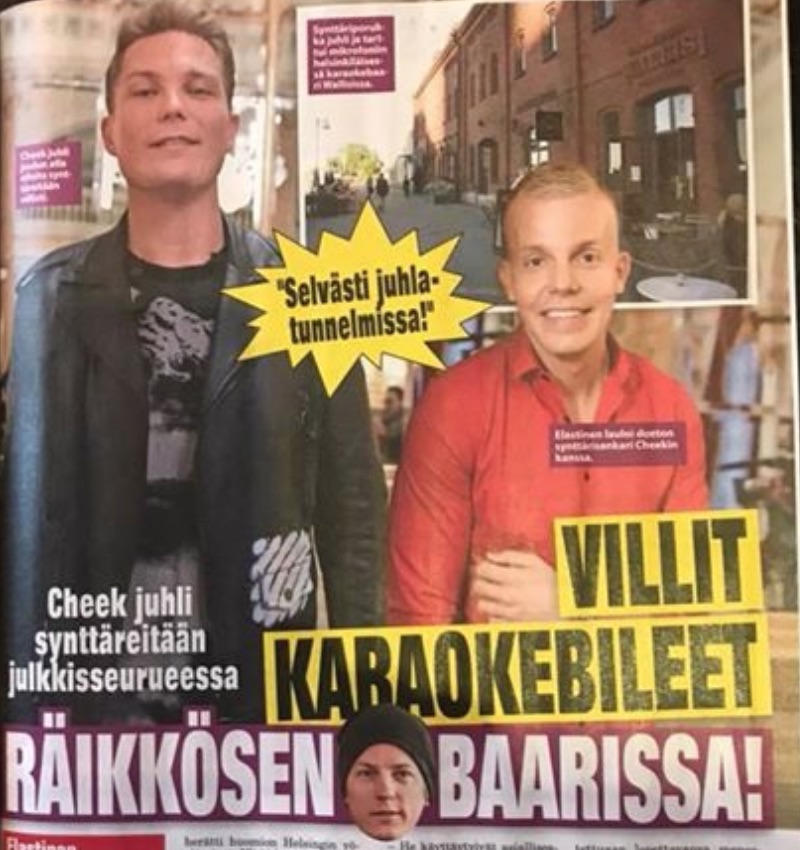 Finnish rappers party in Kimi Räikkönen Wallis Karaoke Bar
