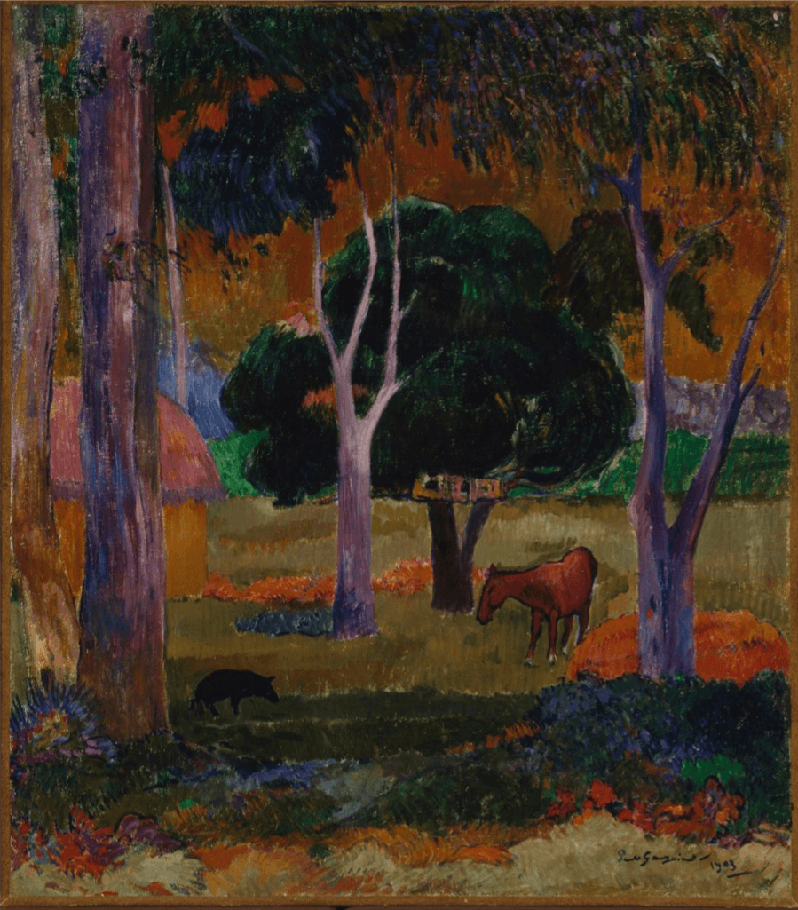 Artwork: Paul Gauguin: La Dominique (Hiva Oa), 1903